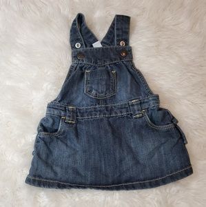 Baby girl overall drees